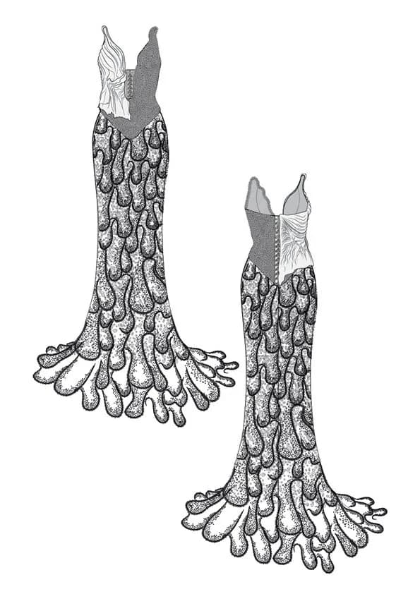Éruption de Neige technical drawing